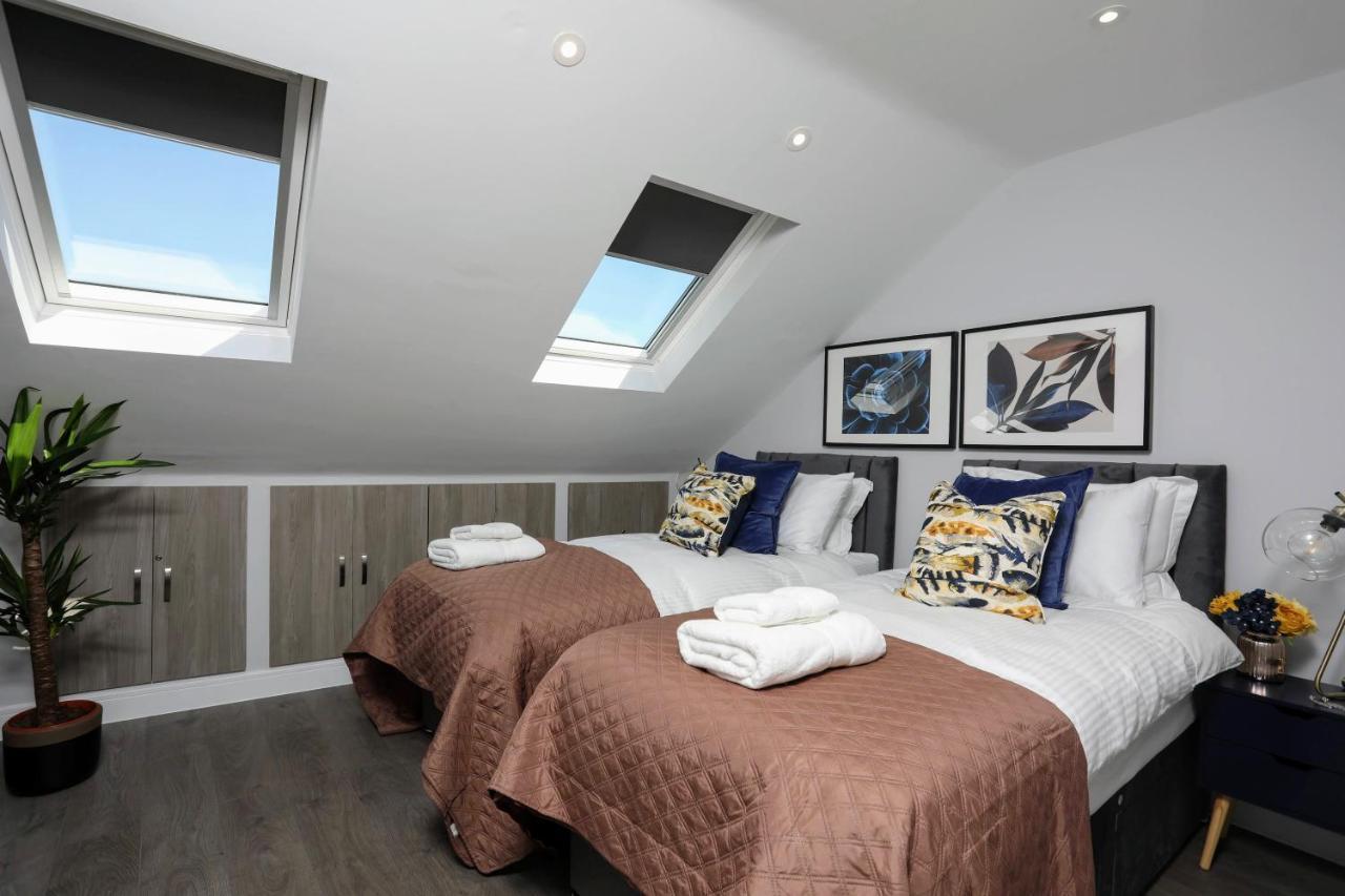 Aisiki Apartments At Stanhope Road, North Finchley, Airconditioned Multiple 2 Or 3-Bedroom, Pet-Friendly Duplex Flats, King Or Twin Beds, Airconditioned & Free Wi-Fi Zewnętrze zdjęcie