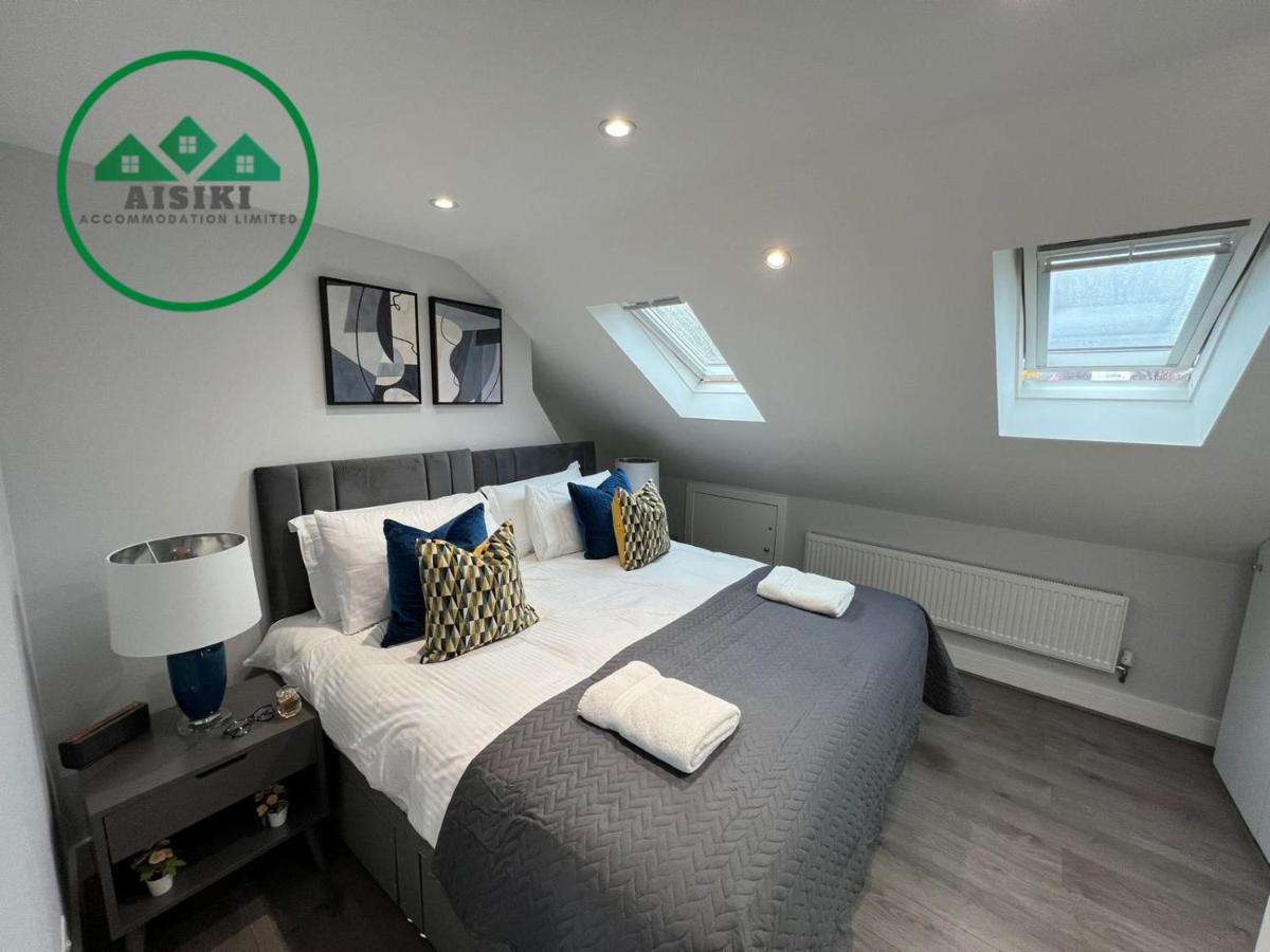 Aisiki Apartments At Stanhope Road, North Finchley, Airconditioned Multiple 2 Or 3-Bedroom, Pet-Friendly Duplex Flats, King Or Twin Beds, Airconditioned & Free Wi-Fi Zewnętrze zdjęcie