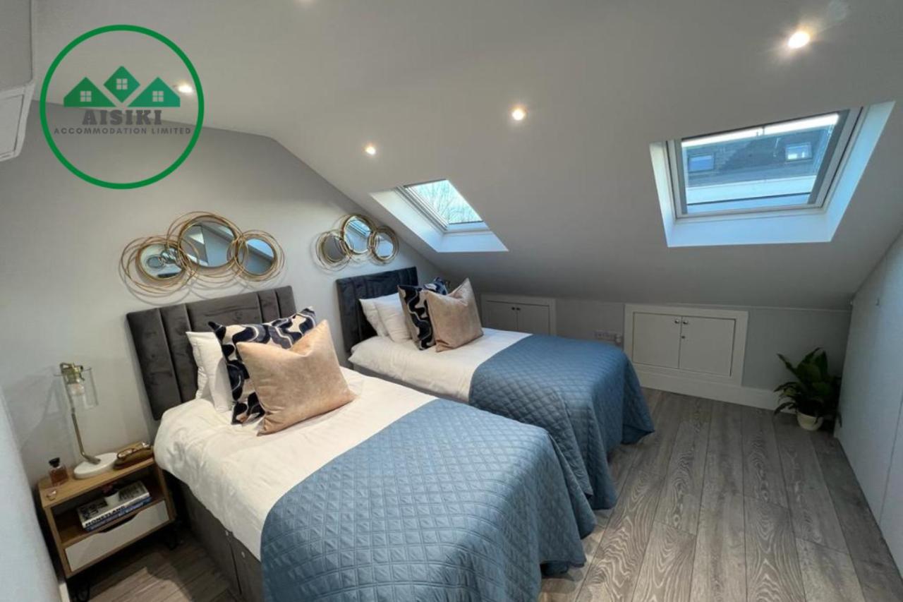 Aisiki Apartments At Stanhope Road, North Finchley, Airconditioned Multiple 2 Or 3-Bedroom, Pet-Friendly Duplex Flats, King Or Twin Beds, Airconditioned & Free Wi-Fi Zewnętrze zdjęcie